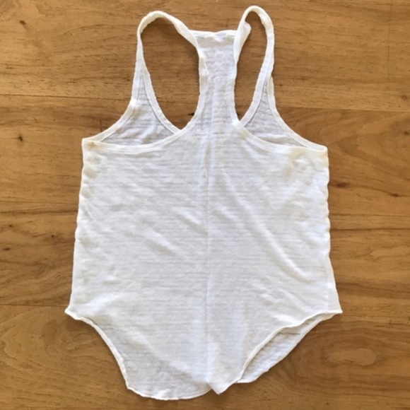 JOE’S JEANS Faded Sheer Stripe Racerback Tank - Picture 5 of 8